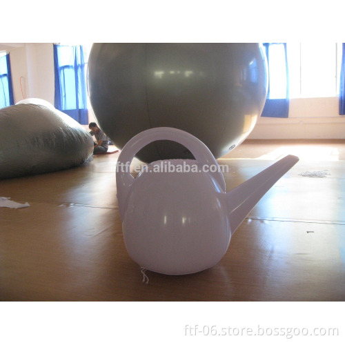 inflatable teapot without any printing, advertising inflatable teapot